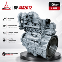 Mesin Diesel DEUTZ BF4M2012 100HP 4.04L Turbocharged Mesin Industri untuk Peralatan Pompa Kompresor Mesin Konstruksi