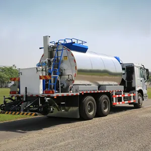 Sinoroader 4x2 Chassis 4000 liter-13000 liter emulsi Bitumen Sprayer truk untuk dijual