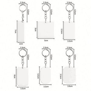 Regalos Promocionales para Actividades Empresariales, Llaveros de Madera con Logotipo Personalizado Impreso por Sublimación, Duraderos de Doble Cara - Product Image 5