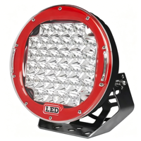 Phare de travail LED rond 8,6 pouces 96W, étanche IP68, 12-48V, 6400lm, lampe auxiliaire pour conduite tout-terrain, voiture, camion, chariot élévateur, engins