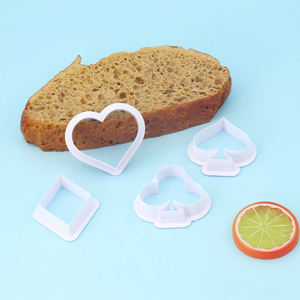 Nuevo Juego de 4 Utensilios para Repostería con Diseño de Dados de Póker, Moldeado por Inyección, para Azúcar, Galletas y Repostería, Modelo Personalizable THM039 OPP - Product Image 3