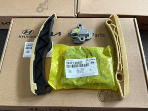 Neuer Hochwertiger Steuerkettensatz Spanner 243212E010 244102E000 OEM Standardgröße für Ix35 für K5 Sportage Elantra - Product Image 5