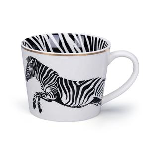 नॉर्डिक पशु डिजाइन सिरेमिक मग तेंदुए ज़ेबरा जिराफ decal धब्बेदार लक्जरी सोने रिम के साथ मग - Product Image 4