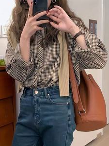 लंबी लालटेन आस्तीन के साथ महिलाओं के कैजुअल चिफॉन ब्लाउज, एक आकार के सामने एक आकार में फिट बैठता है। - Product Image 4