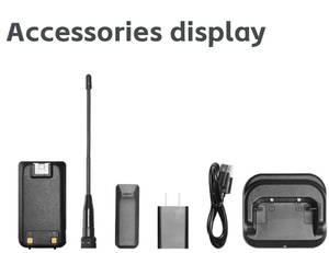 Walkie Talkie Portátil <span class=keywords><strong>HX</strong></span> UV4R DMR, Modo Dual Analógico Digital, 1024 Canales, IP68 Resistente al Agua, 5W, 0-15KM, Ranura de Tiempo Dual, para Radioaficionados - Product Image 5