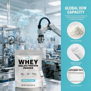 AegleWell OEM ODM Proteína de Suero Aislada en Polvo, 35g de Proteína por Porción, Sabor Original, Suplemento para el Apoyo Muscular y el Fitness - Product Image 2