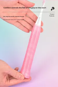 <span class=keywords><strong>Film</strong></span> d'amortissement pour <span class=keywords><strong>raquette</strong></span> de badminton et de tennis avec base en éponge absorbant les chocs pour une utilisation sportive unisexe - Product Image 2