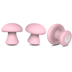 Paddenstoel Kleine En Gemakkelijk Te Dragen Multifunctionele Volwassen Seksspeeltjes Dikke Siliconenlaag Vrouwelijke Masturbators Met Massage-Functies - Product Image 1