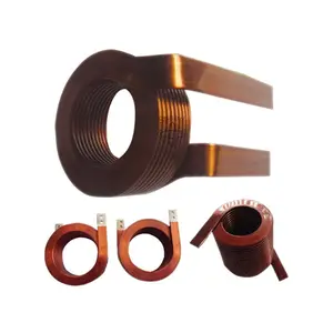 Customized Custom Electromagnet Nfc Antenna Coil Micro Pancake Induction Coil Flat Copper Wire Inductor Air Coil Core Induct