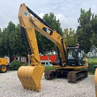 Excavatrice CAT320D d'occasion d'origine japonaise avec moteur et pompe, 0-2000 heures, composants principaux en excellent état, inspection vidéo