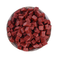 Friandises pour chiens en bâtonnets de bœuf premium lyophilisées, riches en protéines, saveur poulet et légumes, non biologiques, pour la santé de la peau et du pelage