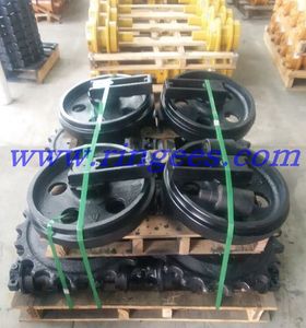 מחפר קדמי עטור חצוף עטור קישור תחתון רולר תחתון בקשה kobelco sk140 SK140-<span class=keywords><strong>8</strong></span> sk200 SK200-10 sk210 חלקים אמיתיים - Product Image 6