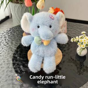 Nuovo Peluche Super Morbido a Tema Caramelle 'Run Run' - Coniglietto Bianco Carino 31cm-50cm - Adorabile Animale con Artigli - Product Image 2