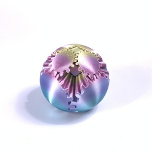 Nouveau design 2026 : Jouet de bain créatif en plastique ABS imprimé en 3D, avec engrenages rotatifs colorés, modèle de puzzle, balle à engrenages, balle tournante - Product Image 3