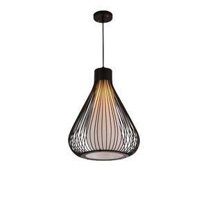 Creatief Industrieel Ontwerp Chinese Vogelkooi Kalebas Ijzeren Kroonluchter Led Lichtbron Voor Restaurants - Product Image 3