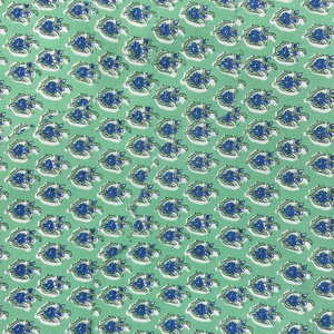 Colcha Kantha Hecha a Mano, Ligera, con Estampado Floral Amarillo, Textil de Algodón, Reversible, Vintage, para Niñas - Product Image 1