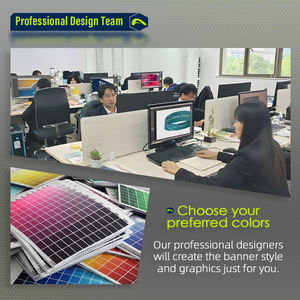 Bannière de plafond à quatre côtés Airvon, cadre d'affichage promotionnel en tissu souple pour l'exposition lors des événements et des conventions - Product Image 5