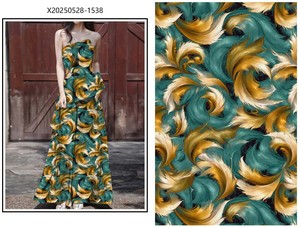 Tela de Rayón 100% de Alta Calidad para <span class=keywords><strong>Vestidos</strong></span> de Mujer - Product Image 2