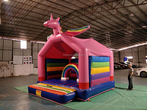 Hola phổ biến PVC Inflatable lâu đài bouncy/Inflatable Bouncer/Inflatable nhảy nhà - Product Image 6