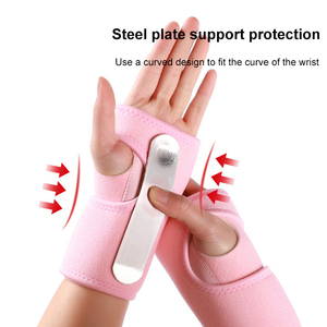Alta Qualidade Unisex Mão Ajustável Polegar Cinta Com Polegar <span class=keywords><strong>Splint</strong></span> Mão Palm Fixo Joint Anti Entorse Guarda De Pulso - Product Image 5