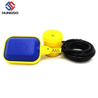 Interrupteur de niveau de flotteur pour réservoir d'eau carré HUNGSO 2m 2 mètres, interrupteur de niveau de liquide M15-2 pour pompe à eau