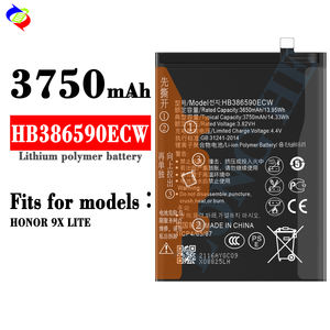 <span class=keywords><strong>Batterie</strong></span> pour téléphone portable <span class=keywords><strong>HONOR</strong></span> 9X <span class=keywords><strong>LITE</strong></span> HB386590ECW 3750mAh <span class=keywords><strong>Batterie</strong></span> de téléphone portable Smartphone en stock - Product Image 2