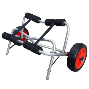 Koetsu Inflatable Boat Trailer Aluminum Alloy Folding For Kayak Rafting Fishing Canoe - Product Image 3