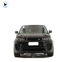 Kit de carrosserie pour range rover sport L320 2013-2017 mise à niveau vers SVR 2022 bodykit avec phares et feux arrière