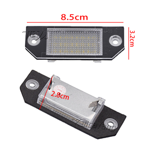 2 pezzi per Ford LED luce targa Ford Focus MK2 Focus C-MAX lampada targa a LED - Product Image 2