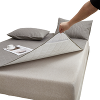 Drap-housse matelassé imperméable à ultrasons en polyester avec élastiques, multicolore et multi-motifs, pour la maison et l'hôtellerie, OEM ODM disponible