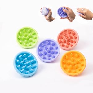 New Silicone Shampoo <b>Brush</b> for Hair & Scalp Baby Bath <b>Brush</b>, Deep Clean Comb, Soft Massage Hair <b>Brush</b> for All - Product Image 1