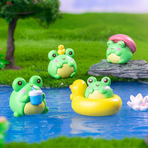 ตุ๊กตากบจิ๋วขา<span class=keywords><strong>ย</strong></span>ส่ง ตุ๊กตากบเรซิ่นน่ารักพร้อมหมวกเห็ด เป็ดลอ<span class=keywords><strong>ย</strong></span>น้ำ สำหรับตกแต่ง<span class=keywords><strong>สวน</strong></span>เทพนิยายและตู้เลี้<span class=keywords><strong>ย</strong></span>งสัตว์ขนาดเล็ก - Product Image 4