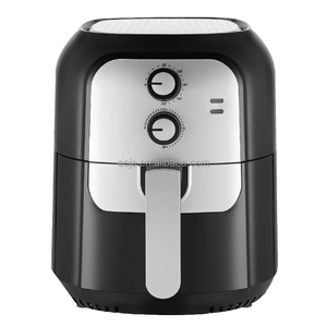 2025 대용량 쿠커 스크린 4L 5L 스테인레스 스틸 하우징 디지털 터치 스크린 에어 프라이어 가정용 핸들 - Product Image 2