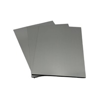 Panneau en plastique ABS acrylique PVC avec gravure laser Impression UV Plaque de couleur en métal