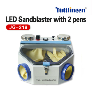 Arenadora Dental <span class=keywords><strong>Tuttlingen</strong></span> JG-218 con 2 Plumas, Equipo Dental, Arenadora Abrasiva, Arenadora Dental Pequeña - Product Image 2