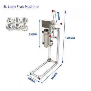 Máquina para Hacer Churros Españoles de 3L con Freidora, Precio al por Mayor, Máquina Manual de Acero Inoxidable para Churros - Product Image 3