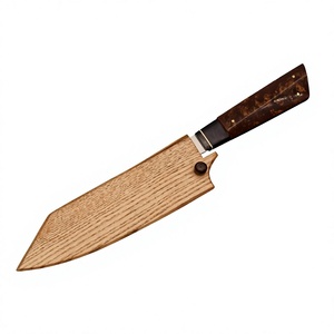 Cuchillos de cocina de acero inoxidable de calidad premium Chef, diseño minimalista, mango de madera, cuchillos de chef para uso en la cocina, en venta. - Product Image 3