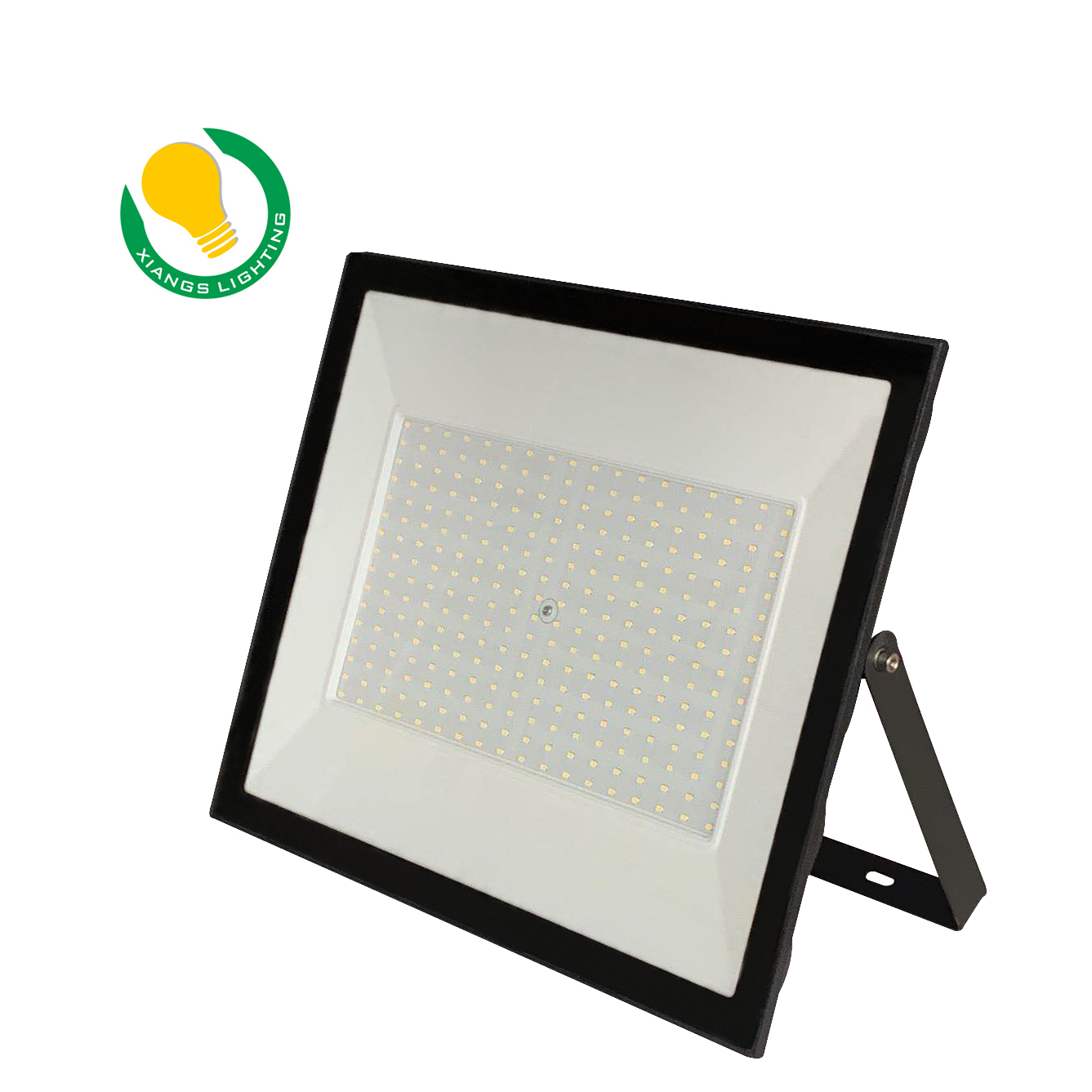 Waterproof IP65 LED Flood Light Outdoor 200W Ultra Slim Reflector Black Body ODM/OEM/SKD