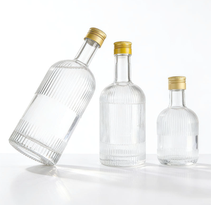 Bouteilles <span class=keywords><strong>de</strong></span> <span class=keywords><strong>vin</strong></span> en verre à rayures verticales, aspect haut <span class=keywords><strong>de</strong></span> gamme, directement <span class=keywords><strong>de</strong></span> l'usine, 330/375/550 ml, pour <span class=keywords><strong>vin</strong></span> vert prune et <span class=keywords><strong>vin</strong></span> blanc - Product Image 5