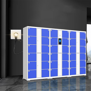 Nhà sản xuất Tủ lưu trữ hành lý thông minh Bán Trung tâm nhận dạng vân tay lưu trữ bưu kiện và tủ khóa phòng tập thể dục điện tử - Product Image 1
