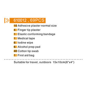 Amazon Vendedor Top Venta Al Por Mayor Accesorios Para El Coche Ecológico Ayuda Kit <span class=keywords><strong>De</strong></span> Emergencia <span class=keywords><strong>Botiquin</strong></span> <span class=keywords><strong>De</strong></span> Primeros Auxilios - Product Image 6