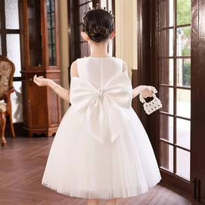 Robe de princesse pour filles, robe de demoiselle d'honneur, robe de fête d'anniversaire, robe de concours, robe de récital de piano, costume élégant pour spectacle sur scène - Product Image 6