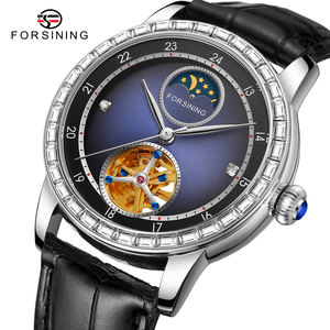Forsining-reloj mecánico automático para hombre, nuevo diseño, Moonphase, con logotipo personalizado - Product Image 2