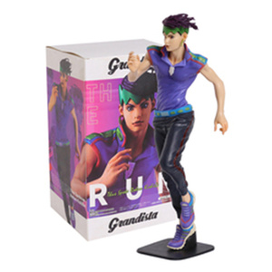 หุ่นอะนิเมะญี่ปุ่นขนาด28ซม./11นิ้ว, ฟิกเกอร์แอคชั่น jojos bizarre adio brando Kishibe grandista สำหรับสะสม - Product Image 3