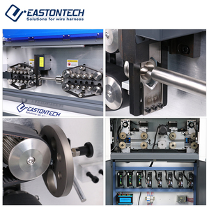 Servomotor completo automático, dispositivo de bobinado grande de alta precisión, máquina Pelacables y cortadora de cables de 2 + C - Product Image 4