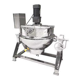 HUND Hervidor de mezcla de acero inoxidable personalizado <span class=keywords><strong>Caldera</strong></span> industrial Hervidor Tanque de ebullición para salsa picante de Chile - Product Image 4