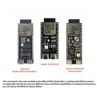 YD-ESP32-S3 modul Wi-Fi + kabel BLE5.0 dengan ESP32-S3-WROOM-1 N8R2/N8R8/N16R8 Dual-core 240MHz frekuensi utama Dual Tipe C