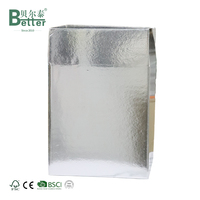 Boîtes isothermes personnalisées portables en aluminium, étanches, à impression double face, gaufrées, pour la chaîne du froid alimentaire, en matériaux recyclés