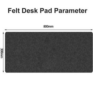 Tappetino da scrivania in feltro tastiera tappetino per Mouse da gioco in feltro di poliestere tappetino da scrivania in feltro adatto per la copertura protettiva di grandi dimensioni - Product Image 3