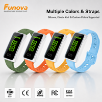 Gelang Silikon RFID Pintar Tipe Jam Tangan yang Dapat Disesuaikan dengan Timer LED untuk Pusat Permainan Arcade